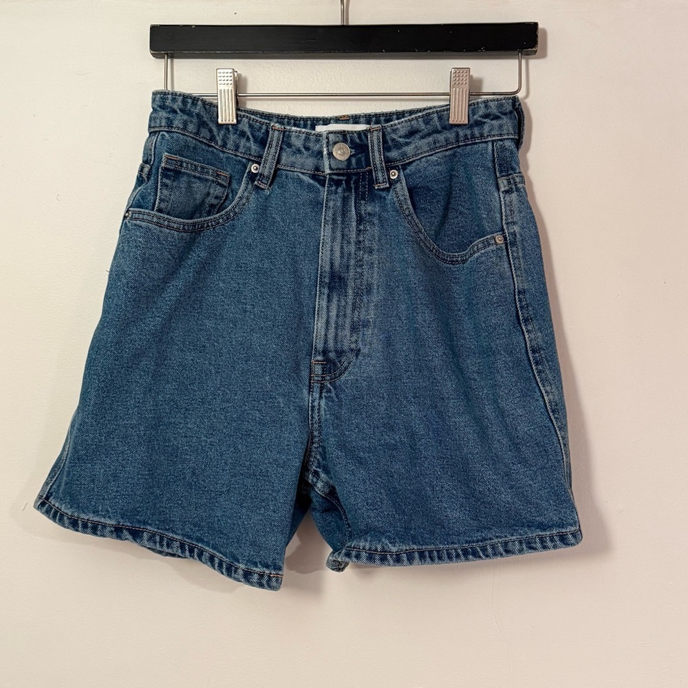 Blue Zara Denim Shorts